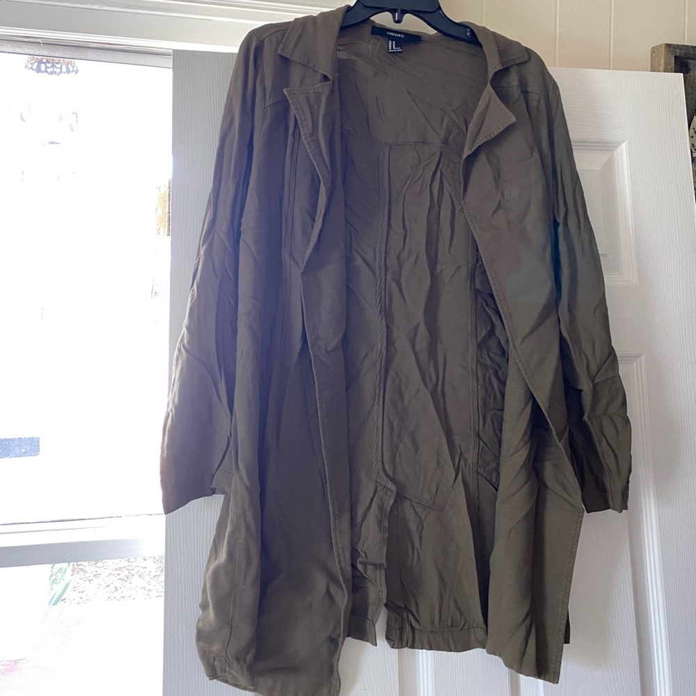Army Green Blazer / Cardigan